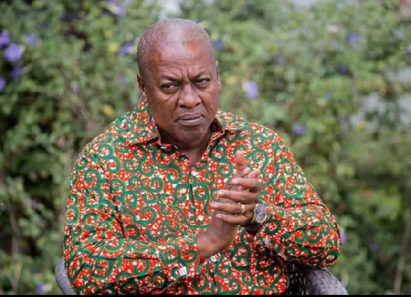 Former President John Dramani Mahama seeks to oust President Akufo-Addo in 2020