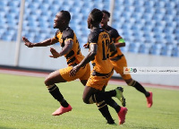 Eric Esso scored a free kick in Ashantigold's 4-1 win over Berekum Chelsea in the MTN FA Cup