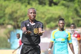 Ghanaian referee Charles Benle Bulu