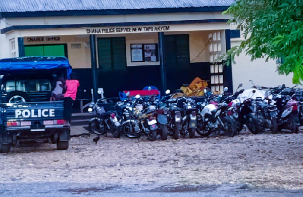 The Akyem Tafo Police station