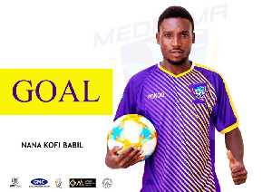 Medeama SC forward Nana Kofi Babil