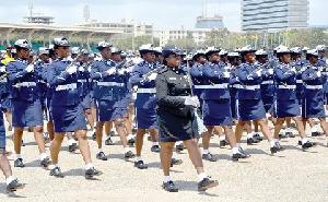 Policewomen play significant roles in the delivery of vital security services in Ghana