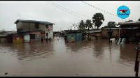 Some parts of Adabraka Sahara-Odawna have been rendered homeless