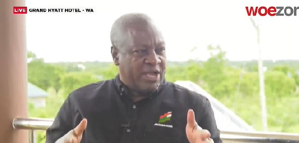 John Dramani Mahama, former president of Ghana