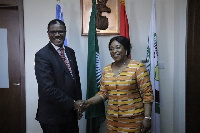 Shirley Ayorkor Botchwey and Dr Owen Laws Kaluwo