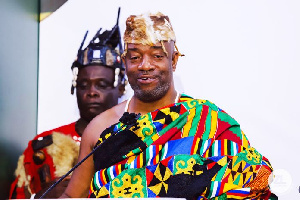 Ga Mantse Addressing The Gathering  696x464