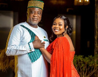 Empress Gifty and her husband, Mr. Hopeson Adorye