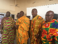 Some newly elected executives of the Volta Regional House of Chiefs