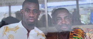 Afriyie Acquah with his late dad