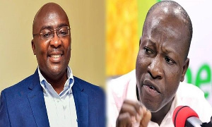 Dr. Mahamudu Bawumia and James Kwabena Bomfeh Jnr