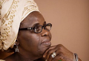 The late Ghanaian writer, Ama Ata Aidoo