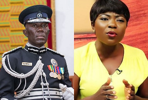 IGP George Akuffo Dampare and Vim Lady