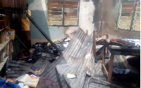 Officials of NADMO suspect arson