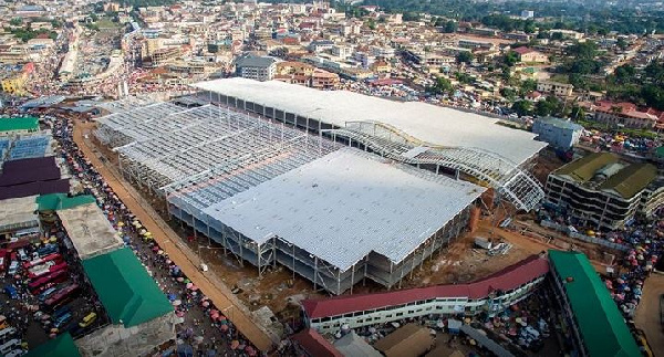 Kejetia new market, Kumasi.    File photo