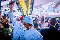 Presido Buhari go Lagos to commission major rail project