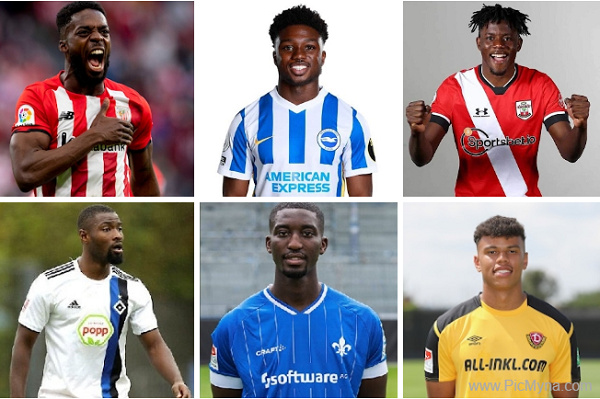 All 6 players who have chosen to represent Black Stars