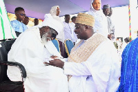 Sheikh Osman Nuhu Sharubutu and Dr. Mahamudu Bawumia