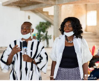 Charles Kwesi Nkansah(L) is the campaign Manager for NDC Kpando Constituency