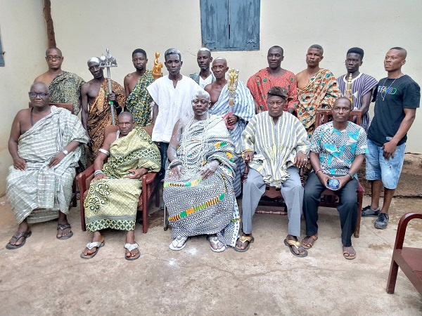 Djase Kpabitey Kwao Kpakpataku III, the Djase of Odumase-Adome in the Manya Krobo Traditional Area