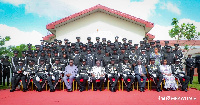 The graduands were appointed into the Senior Officer Corps of the Ghana Police Service