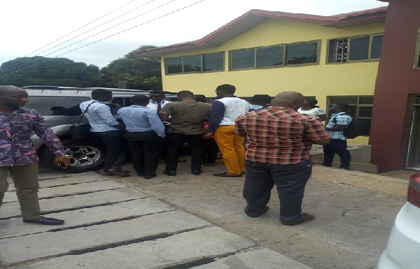 Some of the recruits at the secretariat