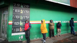 Queues have been witnessed outside liquor stores in major cities.