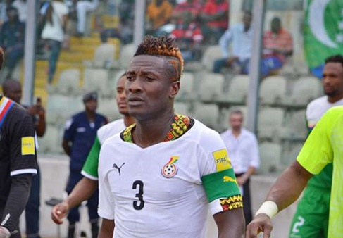 Ghana skipper Asamoah Gyan