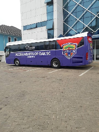 Accra Hearts of Oak new bus