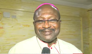 Most Reverend Gabriel Kumordzi, the Catholic Bishop of Keta-Akatsi Diocese