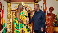 Otumfuo Osei Tutu and Alassane Ouattara