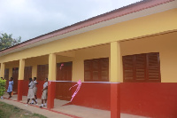 The new classroom block