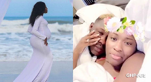 Rapper Medikal and wife Fella Makafui