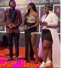 Stonebwoy, Sika Osei and Lydia Forson