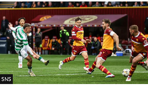 Luke McCowan celebrated his first Celtic start with a goal