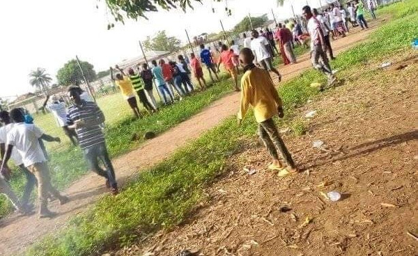 Fans of Mamanafo FC  assaulted match officials over the weekned