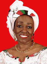 Founder and leader of NDP, Nana Konadu Agyeman Rawlings