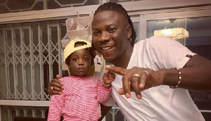 Stonebwoy And Daughter