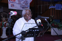 Former Moderator of the Presbyterian Church of Ghana Rev. Prof. Emmanuel Martey