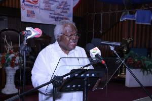 Former Moderator of the Presbyterian Church of Ghana Rev. Prof. Emmanuel Martey