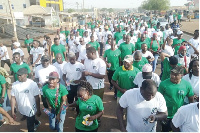 The appeal was made during a health walk in Tamale held as part of the hospital's 50th-anniversary