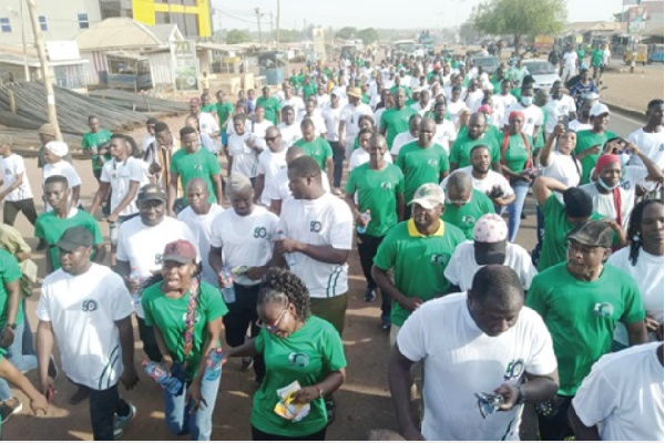 The appeal was made during a health walk in Tamale held as part of the hospital's 50th-anniversary