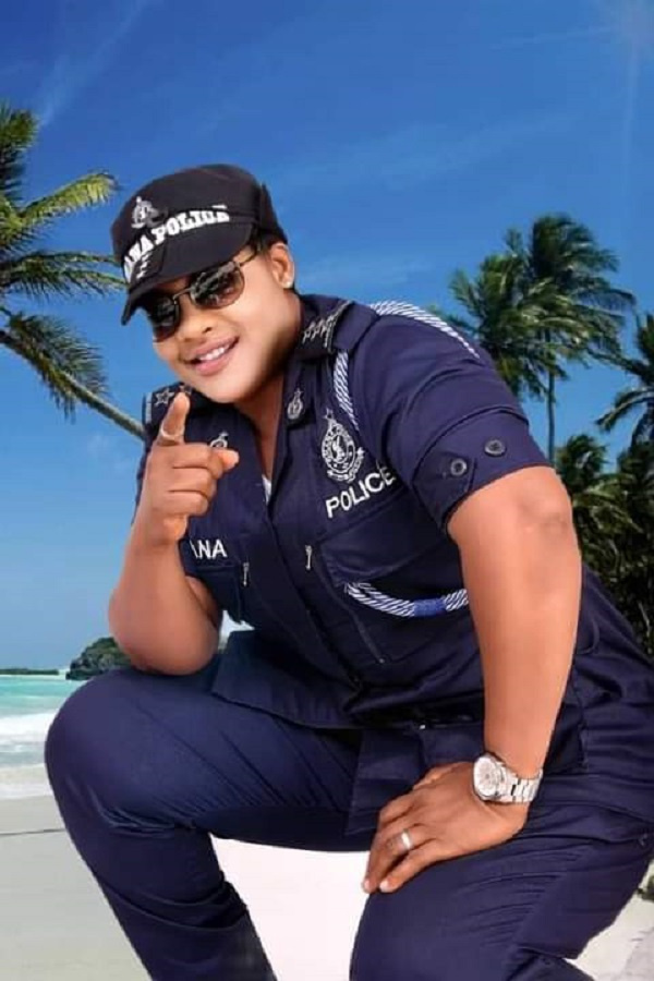 Hajia Sa-ada Muhammed is known in the Showbiz circles as Hajia Police