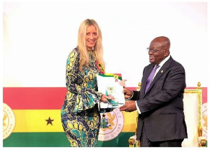 The award was presented at the Ghana National Honours Awards 2023