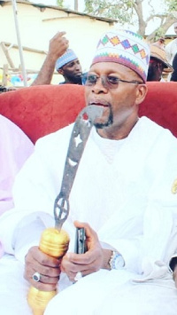 Custodian of the  Nima community, Onukpa Aminu Futa III