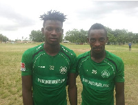 Prosper Donkor and Aaron Amoah