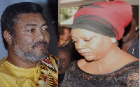 Former President Jerry John Rawlings