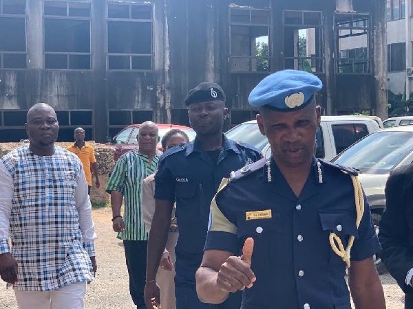 ACP Agordzo arriving in court for the first time on Wednesday, November 6, 2019