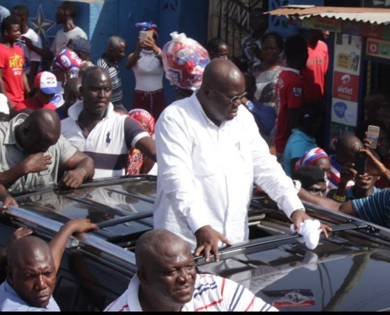 Nana Akufo-Addo during his campaign tour