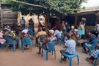 Each of the SHGs was given a handwashing station and reusable nose masks