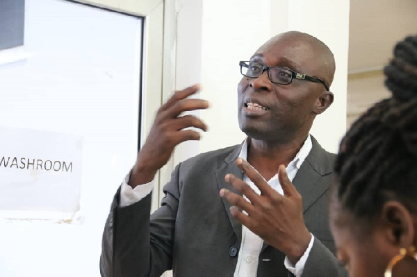 General Secretary of the Ghana Journalists Association, Kofi Yeboah